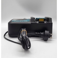 Makita DC18RC 18V LXT Corded Lithium‑Ion Rapid Battery Charger and 5.0Ah Battery