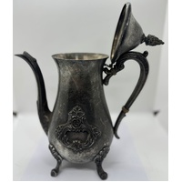 Vintage Ornate Silver Plated Teapot