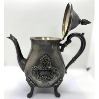 Vintage Ornate Silver Plated Teapot