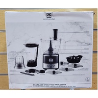 Smith+Nobel Stainless Steel Food Processor A3650