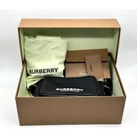 Burberry Men's Paddy Nylon Shoulder Crossbody Bag Black with Original Receipt