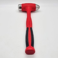Snap-On 40 oz Ball Peen Soft Grip Dead Blow Hammer Red HBBD40