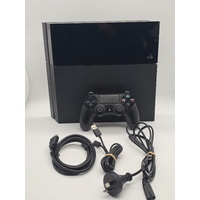 Sony PlayStation 4 500GB Console Black CUH-1002A with Controller and Leads