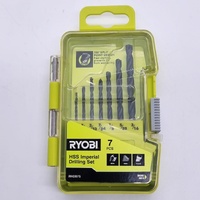 Ryobi 18V ONE+ Hammer Drill RPD18 with 4.0Ah 2.0Ah Batteries and 7pc Drill Bits