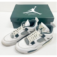 Air Jordan 4 Retro Oxidized Green FQ8138-103 White Green Mens Size 11.5 US