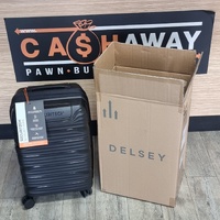 Securitech Dune by Delsey Expandable Double Wheel Cabin Trolley Luggage Bag 55cm