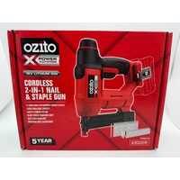 Ozito PXC 18V Cordless 2 In 1 Cordless Nail And Staple Gun PXNGS-018 Skin Only