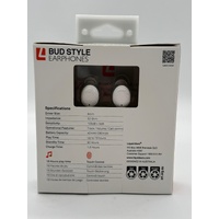 Liquid Ears True Wireless Bud Earphones White