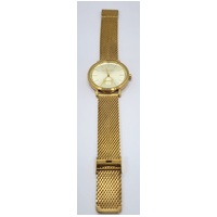 Michael Kors Irving Gold Mesh Stainless Steel Ladies Watch MK8741 5 ATM