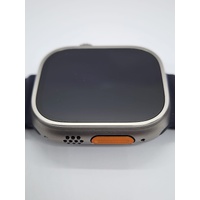 Apple Watch Ultra 2 GPS Cellular 49mm Natural Titanium Case Ocean Band MX4D3ZP/A