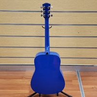 Disney by Washburn High School Musical Acoustic Guitar Blue