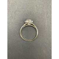 Ladies 9ct Yellow Gold Diamond Cluster Ring
