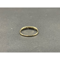 Ladies 18ct Yellow Gold Cubic Zirconia Ring