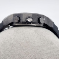 Hugo Boss Mens Chronograph Watch HB.141.1.34.2371 Black Rubber Strap 42mm