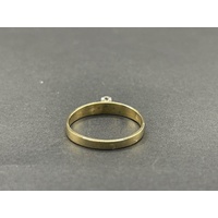 Ladies 18ct Yellow Gold Diamond Enhancer Ring