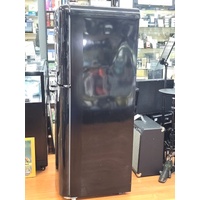 CHiQ 202L Retro Top Mount Fridge Black 148L Fridge and 54L Freezer Capacity