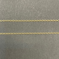 Ladies 14ct Yellow Gold Pandora Oval Link Necklace & CZ Pendant