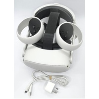 Meta Quest 2 VR Headset with Touch Controllers with Charge Cable and Charger