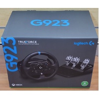 Logitech G923 Trueforce Racing Wheel and Pedals for Xbox One Series and PC