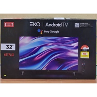 EKO 32 Inch HD Smart TV K320HAT with Android TV and Voice Remote