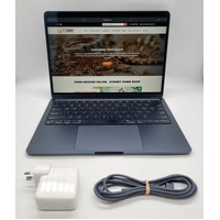 Apple MacBook Air M2 13.6 Inch Midnight A2681 8GB RAM 256GB Warranty Nov 2025