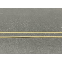 Ladies 18ct Yellow Gold Snake Link Necklace