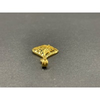 Ladies 21ct Yellow Gold Fancy Pendant