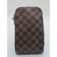 Louis Vuitton Geronimos Damier Ebene Brown Body Bag Crossbody Shoulder Bag