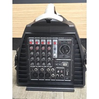 DJ-Tech Stage Visa 200 Light Gig Speakers Powerful Portable PA System