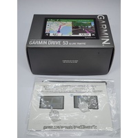 Garmin Drive 53 GPS Navigator with Live Traffic and Dash Mount with Cables