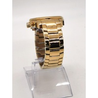 Michael Hill Mens Diamond Chronograph Solar Watch 1/2 Carat Gold Stainless Steel