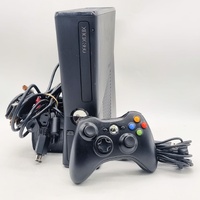 Microsoft Xbox 360 S 320GB Console Black with Controller and Cables