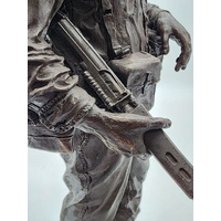 Naked Army 1ATF Infantryman Bronze Figurine 1965-66 Limited Edition 130/2000