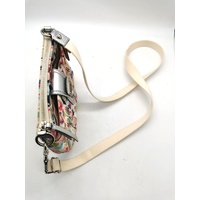 COACH Signature Stamped Poppy Multi Coloured Swingpack Crossbody Bag
