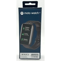 Motorola M40 Black Smart Watch MOSWZ40-PB 10-Day Battery Heart Rate
