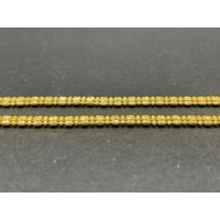 Unisex 22ct Yellow Gold Fancy Link Necklace