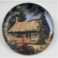 Macquarie Heritage Colonial Cottages Plate Set x4 Penny Lyras 1993