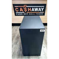 Stilford Pro Slim 3 Drawer Filing Pedestal Cabinet Black with Castors