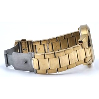 Guess W0668G8 Atlas Gold Stainless Steel Chronograph Black Dial Mens Watch