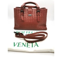 Bottega Veneta Intrecciato Medium Cognac Leather Tote Bag Handbag