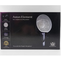 Aston Microphones Element Microphone Bundle with Pop Shield and Shock Mount