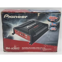 Pioneer GM-A3602 400W Bridgeable 2 Channel Power Car Amplifier Compact