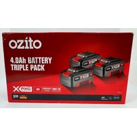 Ozito XPXC PXBP-340 Triple Pack 18V 4.0Ah Battery Pack High Capacity