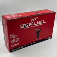 Milwaukee M12 Fuel 1/2 Inch Stubby Impact Wrench Kit with Friction Ring