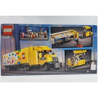 LEGO City Delivery Truck 60440 1061pcs Forklift Minifigures Ages 8+