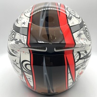 AGV K-3 Motorcycle Helmet Size M 57-58 Open Close Vents with Dust Cover