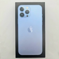 Apple iPhone 13 Pro Max 128GB Sierra Blue Unlocked 6.7 Inch Smartphone