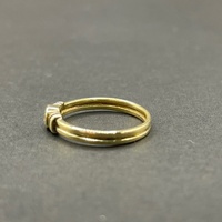 Ladies 18ct Yellow Gold Diamond Ring