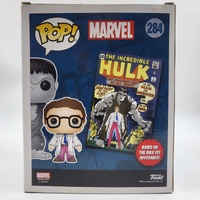 Marvel Collector Corps The Hulk and Bruce Banner Funko Pop Vinyl 284