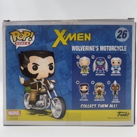 Marvel X-Men Wolverine Motorcycle Funko Pop Rides 26 Collector Corps